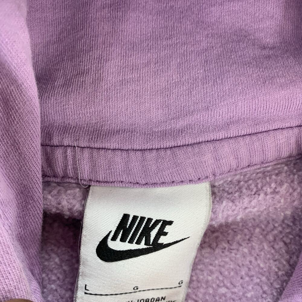 Nike Men's Club Fleece Hoodie Purple Size Large - Picture 3 of 7